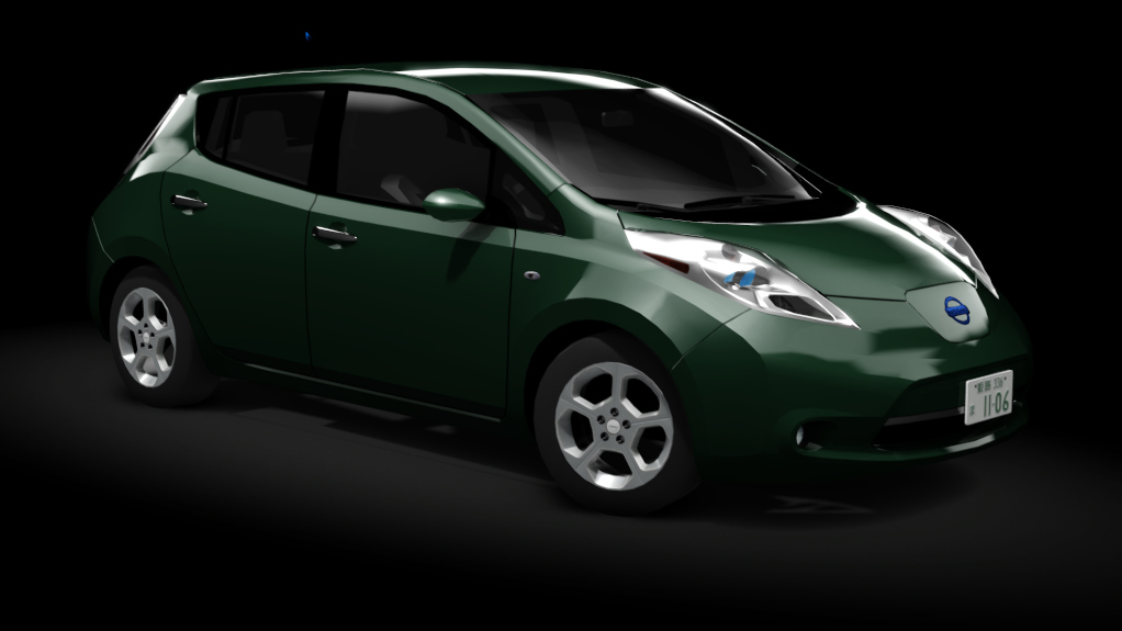 τraffic jp - Nissan Leaf, skin generated-3