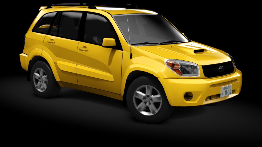 τraffic jp - Toyota Rav4, skin 01_vegas_yellow_br