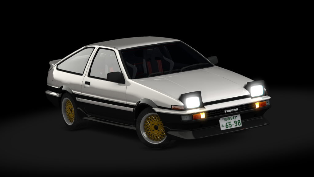 Toyota Sprinter Trueno GT-Apex Kouki Hatchback, skin Easy_High_Tech