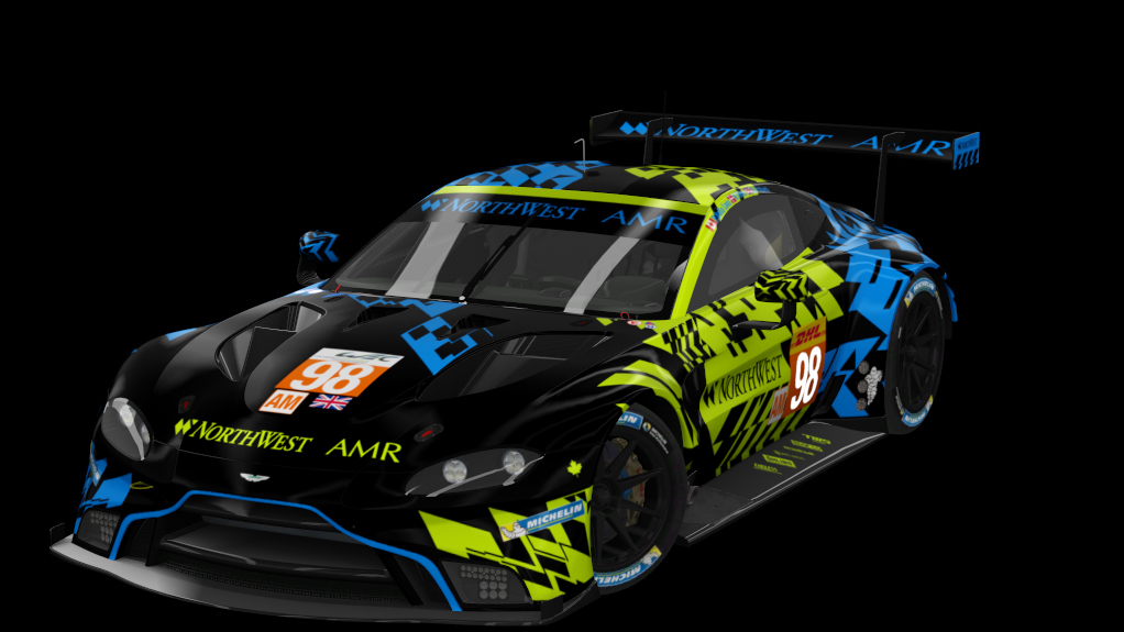 Aston Martin EGT GT3, skin 2022_WEC_Northwest_98