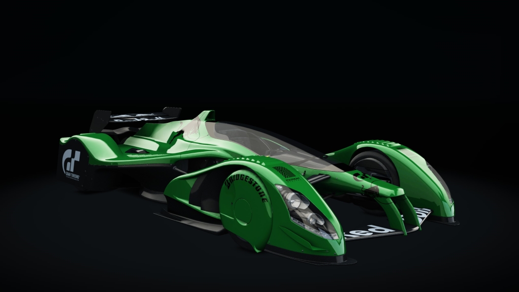 RedBull X2010, skin green