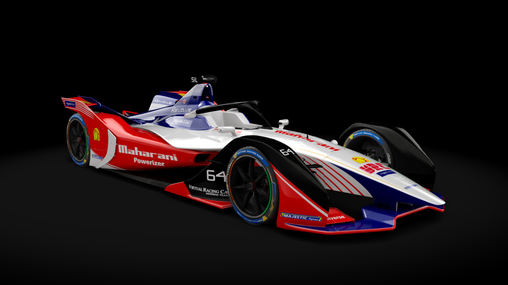 VRC Formula Lithium 2019, skin Maharani_Racing_64