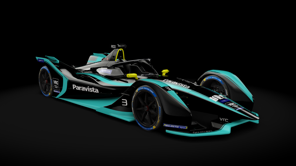 VRC Formula Lithium 2019, skin Paravista_Panther_Racing_03