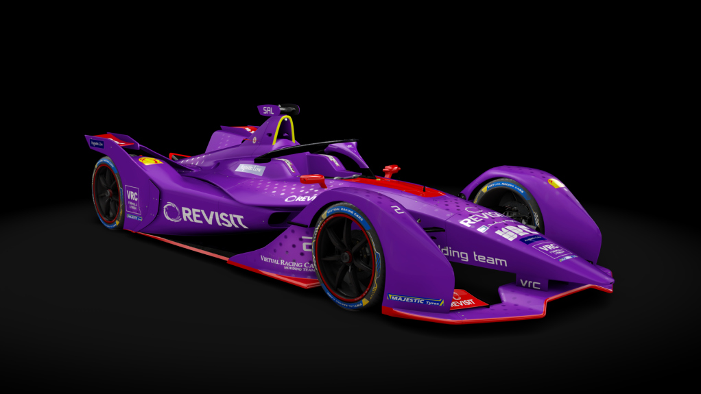 VRC Formula Lithium 2019, skin Revisit_Racing_02