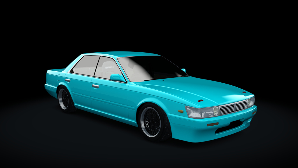 Nissan Laurel C33 Winter Drift, skin light_blue