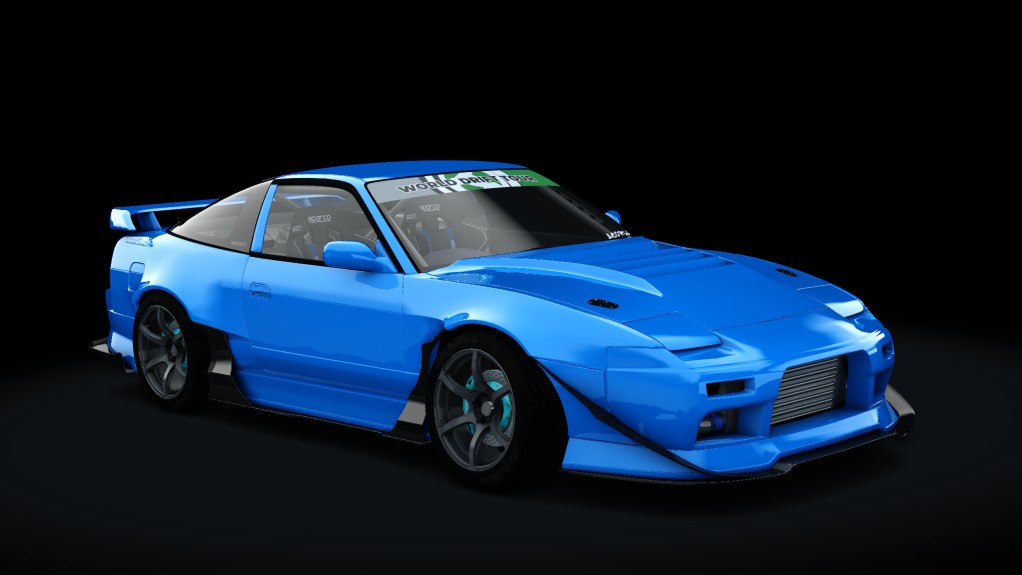 WDT Nissan 180SX, skin blue