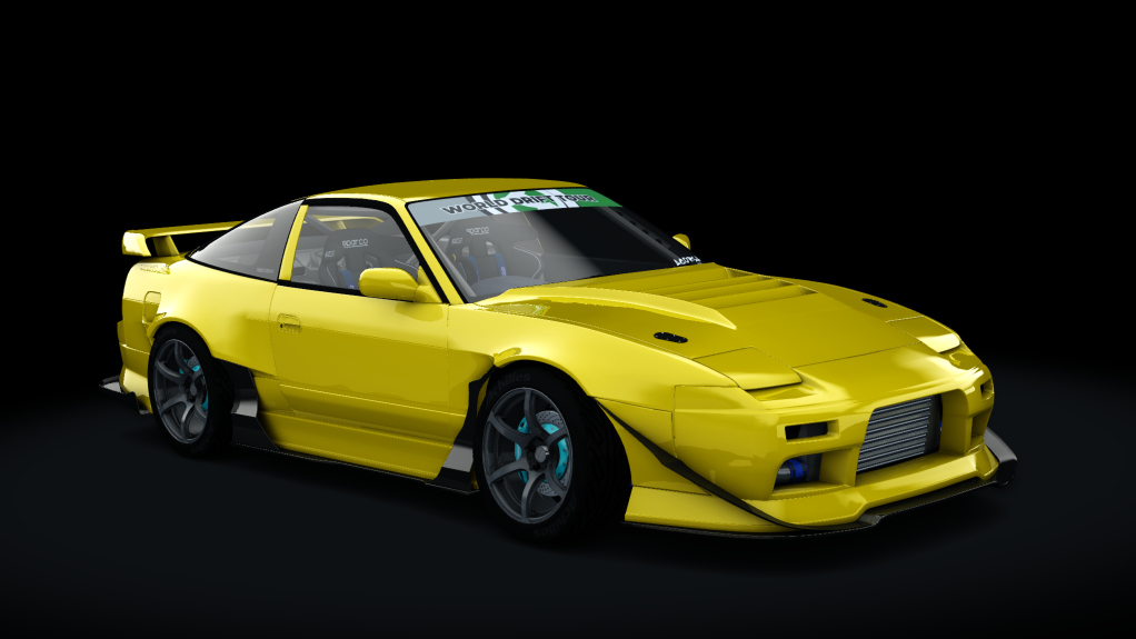 WDT Nissan 180SX, skin yellow