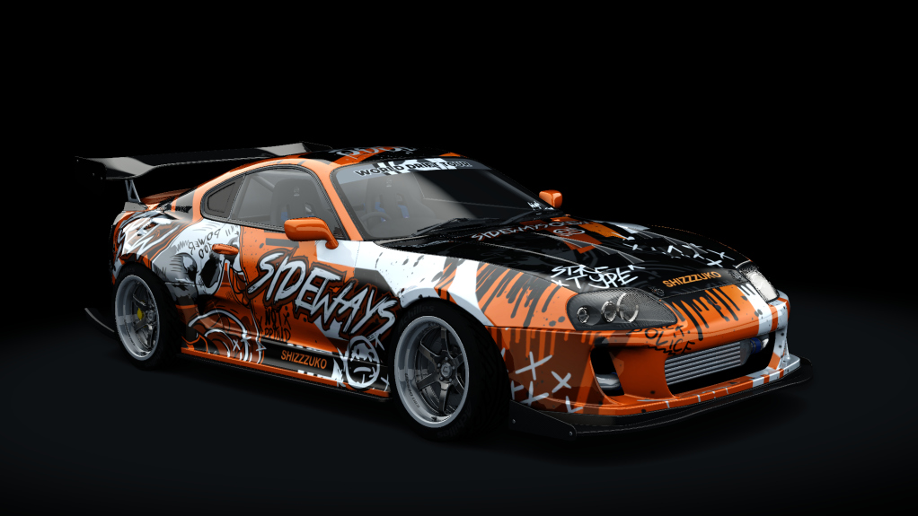 WDT Toyota Supra A80, skin 1SideWaysCrew