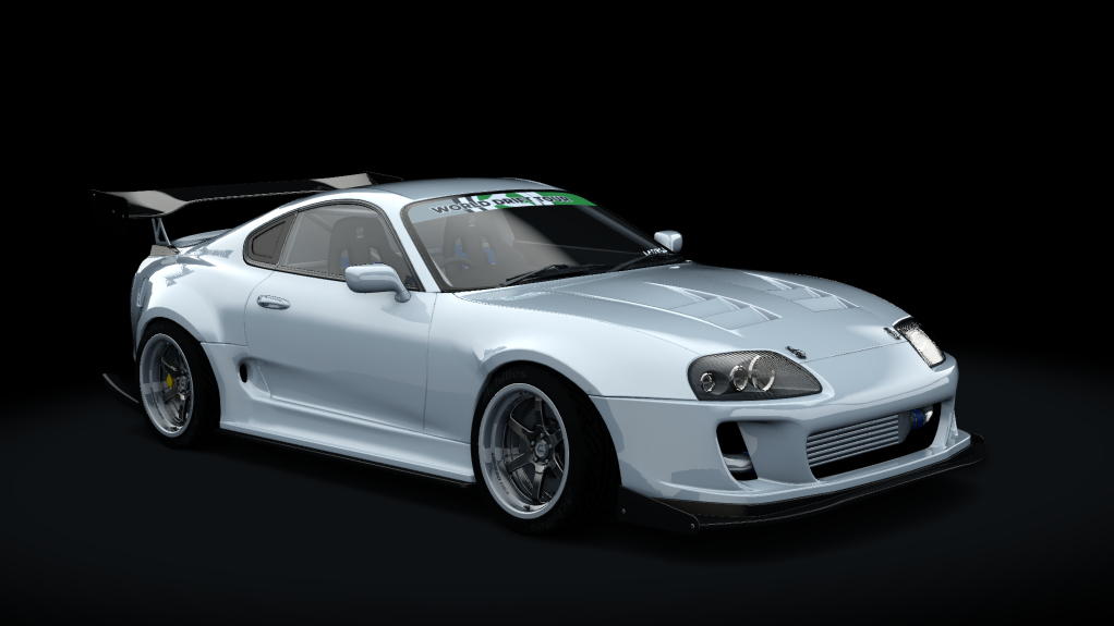 WDT Toyota Supra A80, skin white