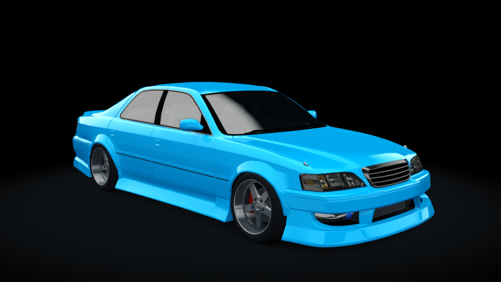 Toyota Cresta JZX100 DW-Spec, skin miami_blue