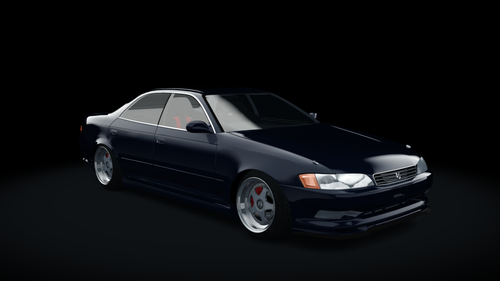 Toyota Mark II JZX90 WDT Street, skin blue