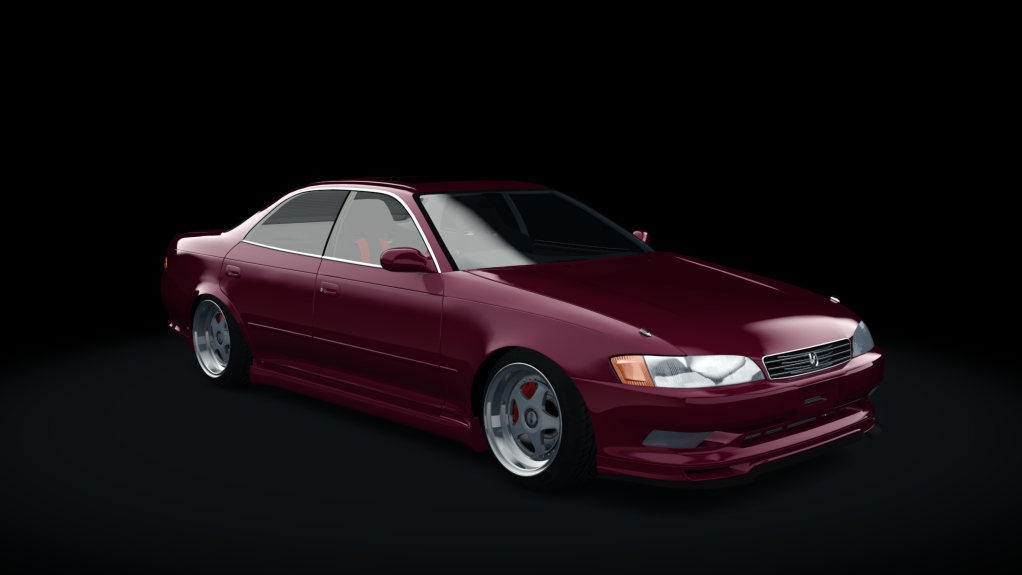 Toyota Mark II JZX90 WDT Street, skin wine_red