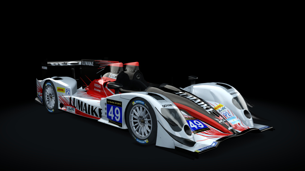 LMP2 Oreca 03 2011, skin 49c