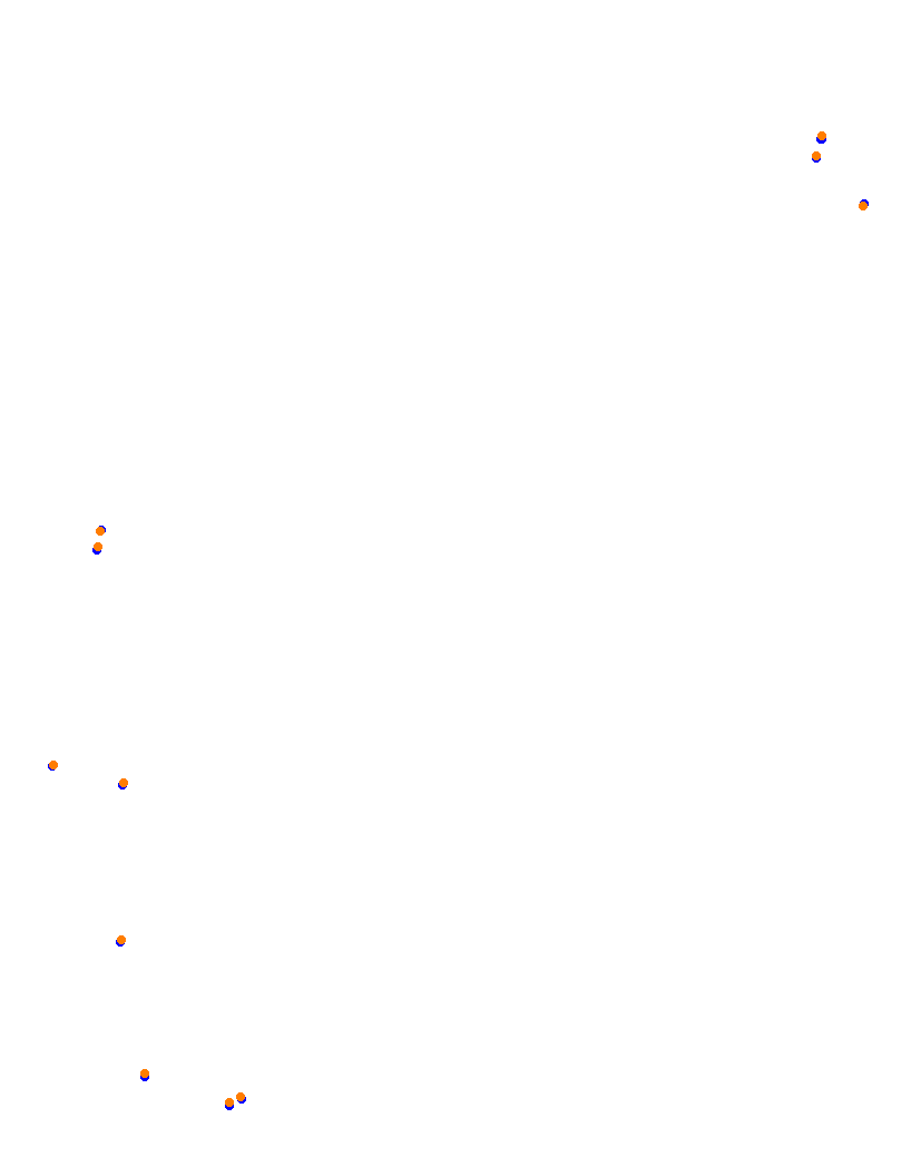 Monaco GP Circuit collisions